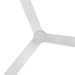 Hinkley 907452 Speck 52" Indoor/Outdoor Smart Ceiling Fan with LED Light Kit - Matte White