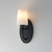 Maxim 12691 Durham 1-lt 13" Tall Wall Sconce - Black