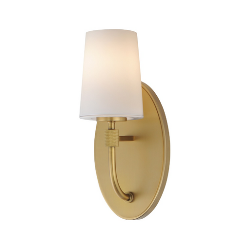 Maxim 12691 Durham 1-lt 13" Tall Wall Sconce - Natural Aged Brass