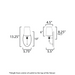 Maxim 12691 Durham 1-lt 13" Tall Wall Sconce
