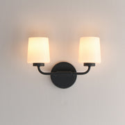 Maxim 12692 Durham 2-lt 14" Wall Sconce - Black