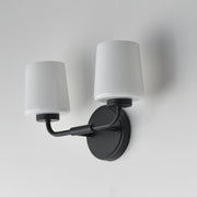 Maxim 12692 Durham 2-lt 14" Wall Sconce - Black