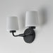 Maxim 12692 Durham 2-lt 14" Wall Sconce - Black