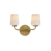 Maxim 12692 Durham 2-lt 14" Wall Sconce - Natural Aged Brass