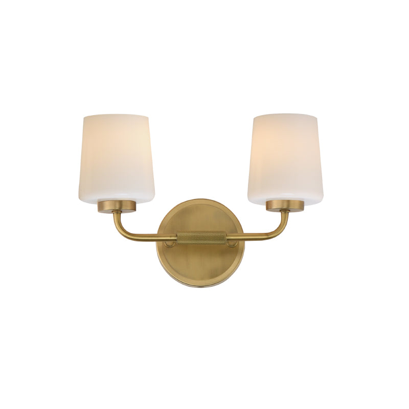 Maxim 12692 Durham 2-lt 14" Wall Sconce - Natural Aged Brass