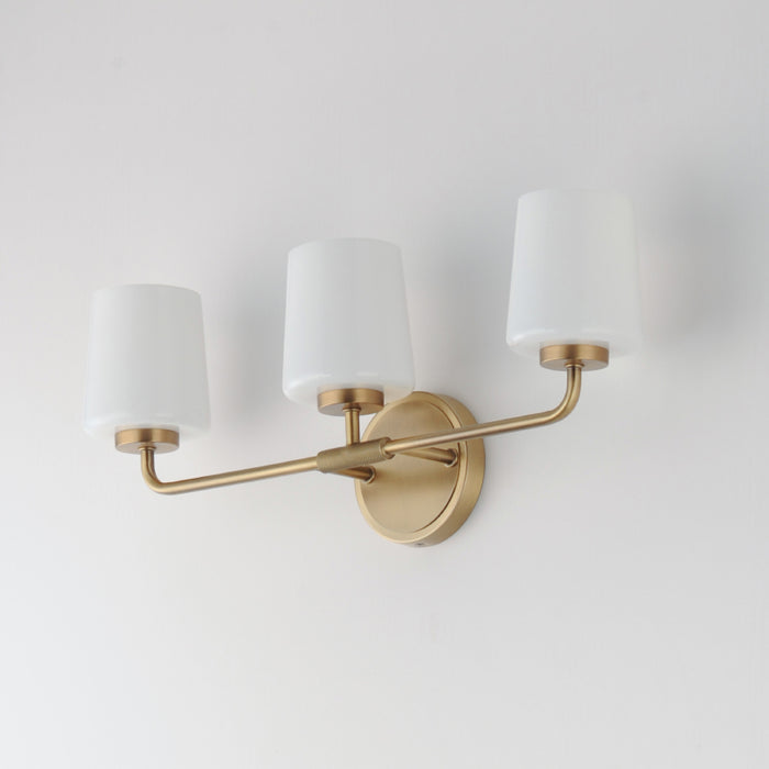Maxim 12693 Durham 3-lt 23" Vanity - Natural Aged Brass