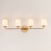 Maxim 12694 Durham 4-lt 33" Vanity - Natural Aged Brass