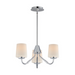 Maxim 12695 Durham 3-lt 19" Chandelier - Polished Chrome