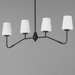 Maxim 12697 Durham 4-lt 39" Linear Pendant - Black