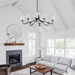 Maxim 12698 Durham 8-lt 34" Chandelier