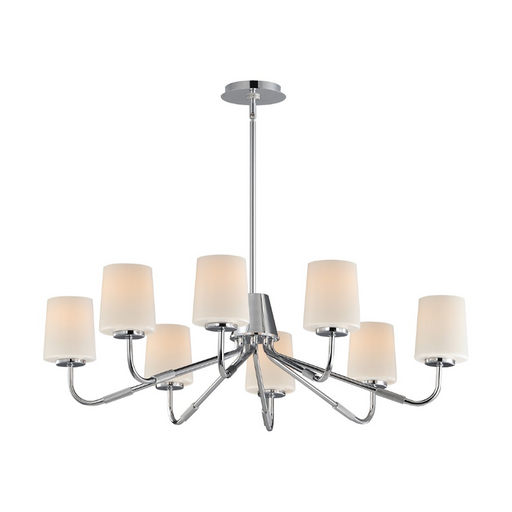 Maxim 12698 Durham 8-lt 34" Chandelier - Polished Chrome