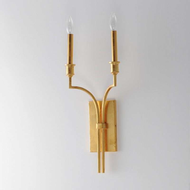 Maxim 12782 Normandy 2-lt 24" Tall Wall Sconce