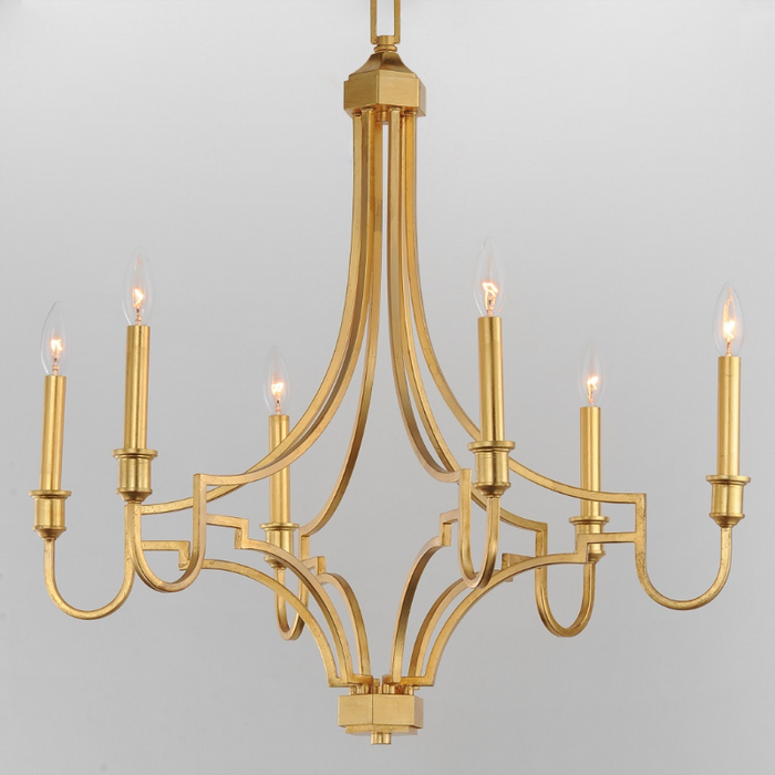 Maxim 12786 Normandy 6-lt 29" Chandelier