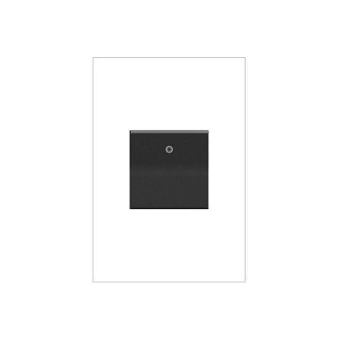 Adorne ASPD1532 15A Paddle Switch with Microban, 277V - Graphite
