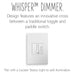 Adorne ADWR703TU Whisper Tru-Universal Dimmer with Microban