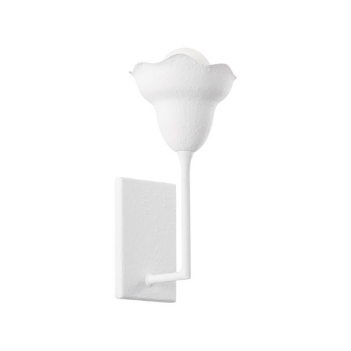 Hudson Valley 1281 Alora 1-lt 15" Tall Wall Sconce - White Plaster