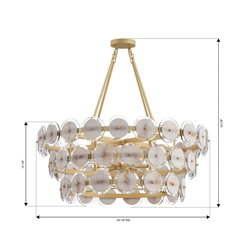 Minka Lavery 12856 Kintrel 6-lt 37" Pendant