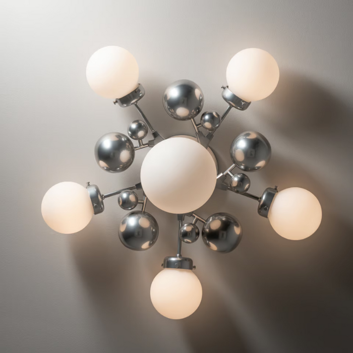 Hubbardton Forge 128716 Sprig 6-lt 28" Semi-Flush