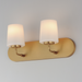 Maxim 12892 Durham 2-lt 18" Vanity - Natural Aged Brass