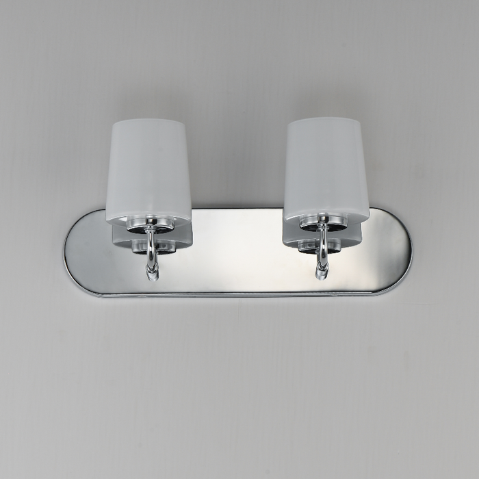 Maxim 12892 Durham 2-lt 18" Vanity - Polished Chrome