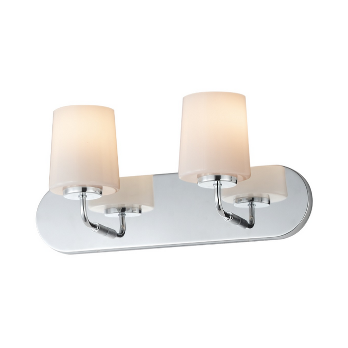 Maxim 12892 Durham 2-lt 18" Vanity - Polished Chrome