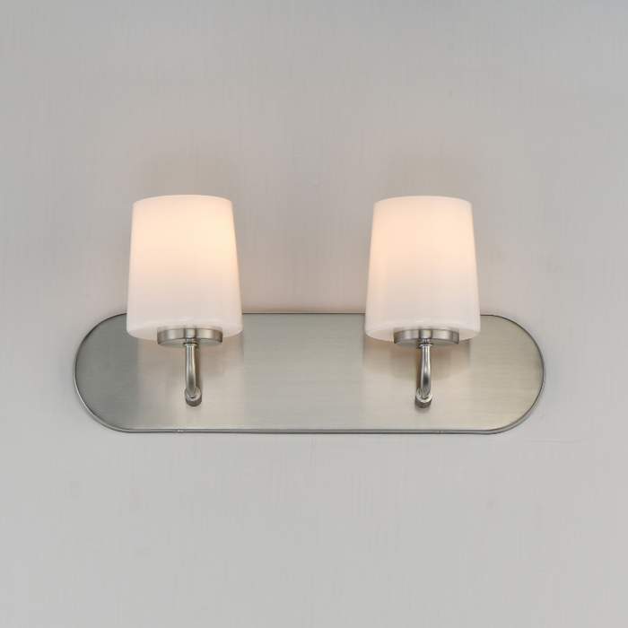 Maxim 12892 Durham 2-lt 18" Vanity - Satin Nickel