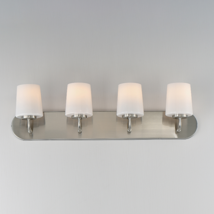 Maxim 12894 Durham 4-lt 30" Vanity - Satin Nickel