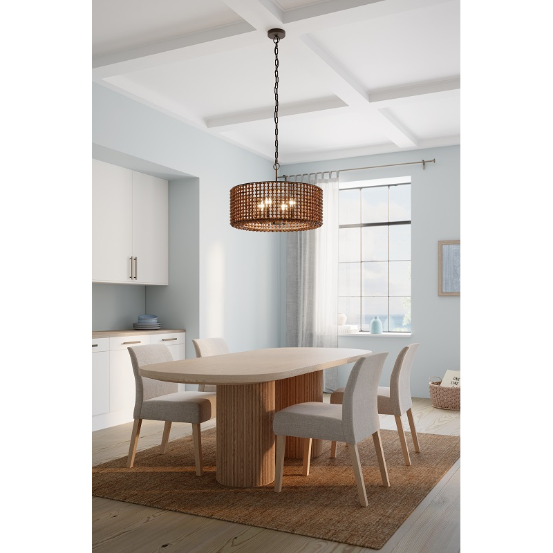 Minka Lavery 12954 Beaudelle 4-lt 26" Pendant