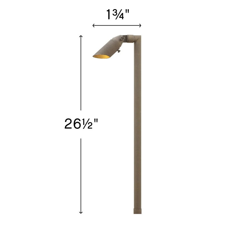 Hinkley 16507 Hardy Island 27" Tall LED Spot Light and Stem, 12V