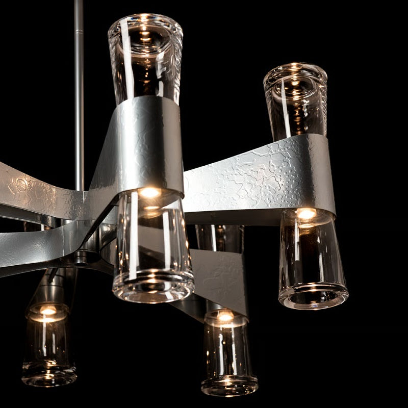 Hubbardton Forge 131008 Bellis 12-lt 33" LED Round Chandelier