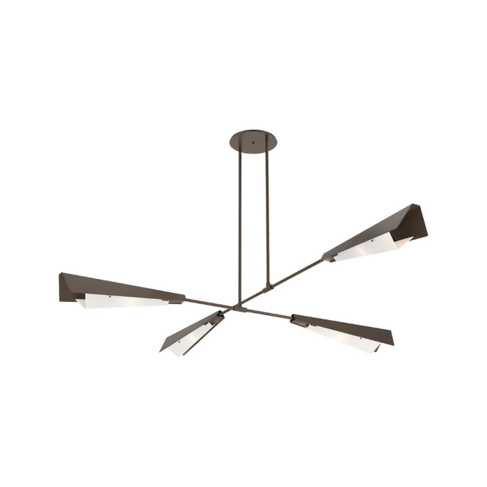Hubbardton Forge 131010 Vertex 4-lt 92" Pendant/Semi-Flush - Bronze