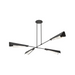 Hubbardton Forge 131010 Vertex 4-lt 92" Pendant/Semi-Flush - Black