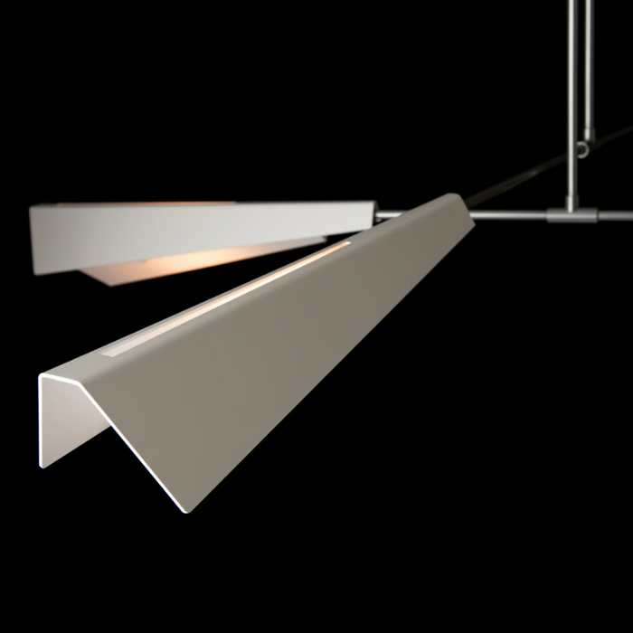 Hubbardton Forge 131010 Vertex 4-lt 92" Pendant/Semi-Flush