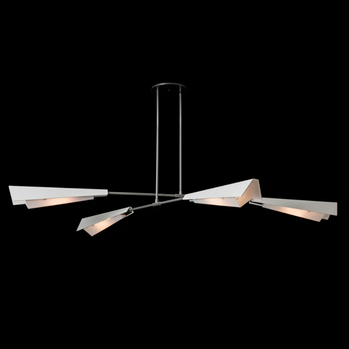 Hubbardton Forge 131010 Vertex 4-lt 92" Pendant/Semi-Flush