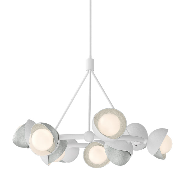 Hubbardton Forge 131068 Brooklyn 9-lt 32" Pendant, Vintage Platinum Accent