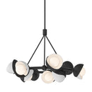 Hubbardton Forge 131068 Brooklyn 9-lt 32" Pendant, White Accent