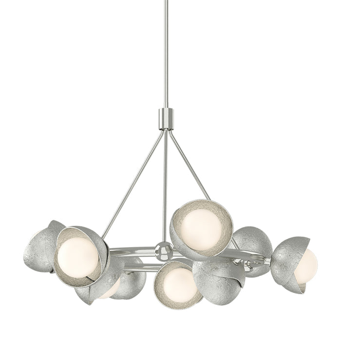 Hubbardton Forge 131068 Brooklyn 9-lt 32" Pendant, Stering Accent