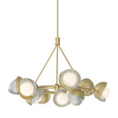 Hubbardton Forge 131068 Brooklyn 9-lt 32" Pendant, Stering Accent