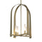 Hubbardton Forge 131070 Triomphe 4-lt 17" Pendant