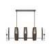 Hubbardton Forge 131080 Passage 8-lt 52" Pendant - Bronze/Clear Glass
