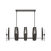 Hubbardton Forge 131080 Passage 8-lt 52" Pendant - Oil Rubbed Bronze/Clear Glass