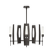 Hubbardton Forge 131081 Passage 5-lt 30" Pendant - Oil Rubbed Bronze/Frosted Glass