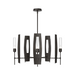 Hubbardton Forge 131081 Passage 5-lt 30" Pendant - Oil Rubbed Bronze/Clear Glass