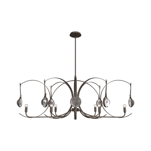 Hubbardton Forge 131085 Optic 8-lt 51" Pendant - Bronze