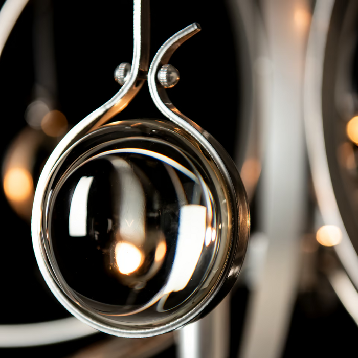 Hubbardton Forge 131085 Optic 8-lt 51" Pendant
