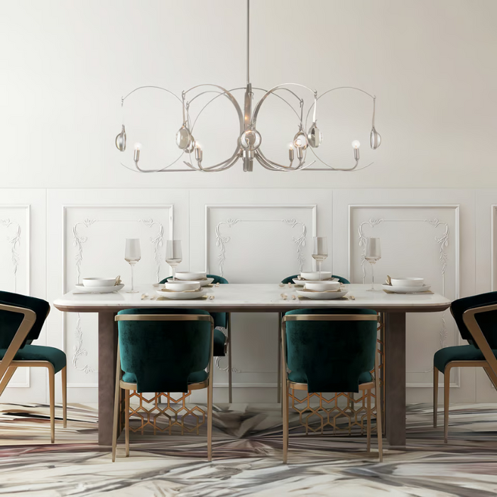 Hubbardton Forge 131085 Optic 8-lt 51" Pendant