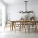 Hubbardton Forge 131087 Brindille 8-lt 54" Linear Pendant