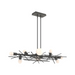Hubbardton Forge 131087 Brindille 8-lt 54" Linear Pendant - Natural Iron