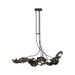 Hubbardton Forge 131097 Pangea 6-lt 48" Linear Pendant - Black
