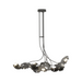 Hubbardton Forge 131097 Pangea 6-lt 48" Linear Pendant - Natural Iron